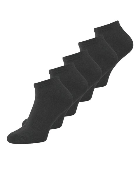 JACK & JONES Dongo 5 Pack Socks - Black