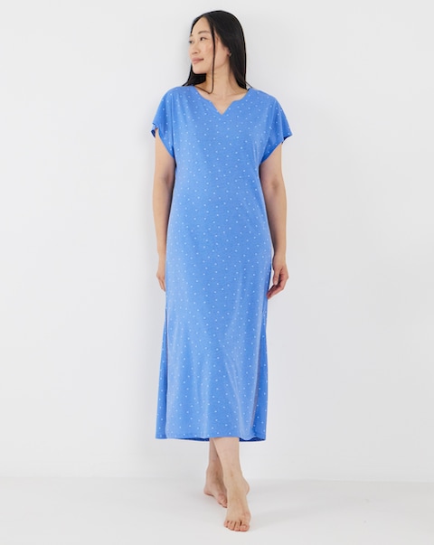 Julipa Value Polka Maxi Nightie
