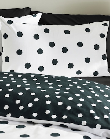 Catherine Lansfield Polka Dot Duvet Cover Set