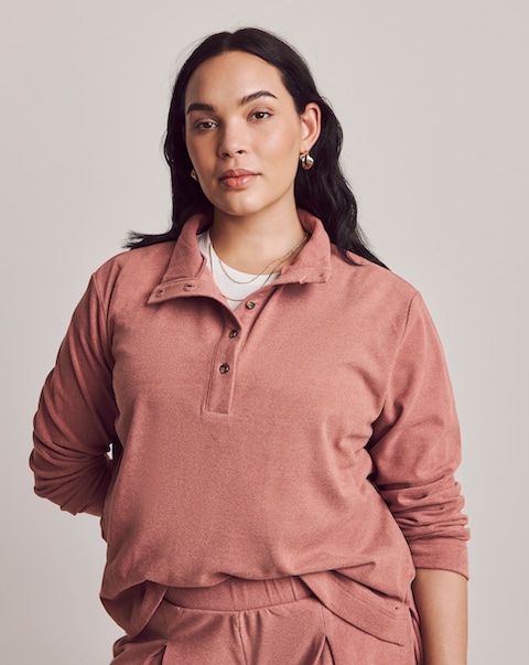 Julipa Cosy Henley Co-ord Top