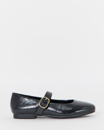 Elizabeth Buckle Mary Jane Shoes - Wide Fit (E)