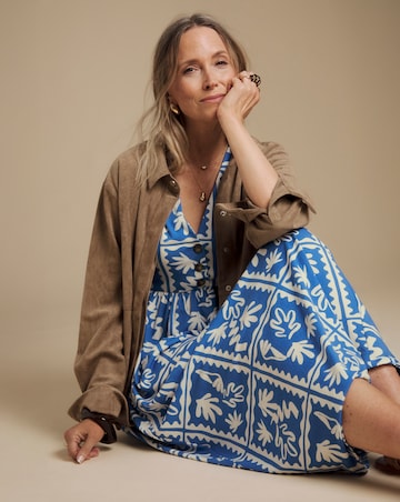 Julipa Printed Jersey Midi Dress