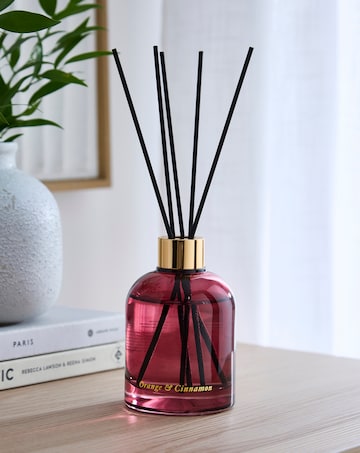 Classic Elegance Orange & Cinnamon Reed Diffuser 200ml