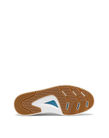 Clarks Code C Tie Leather Shoe - White