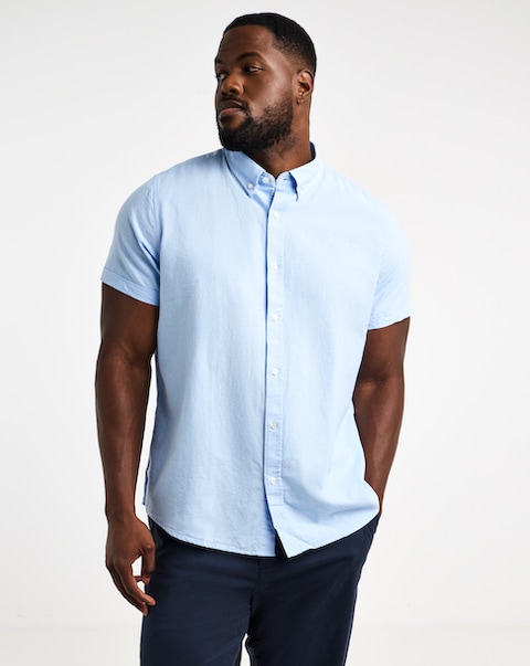 Short Sleeve Oxford Shirt Regular Length