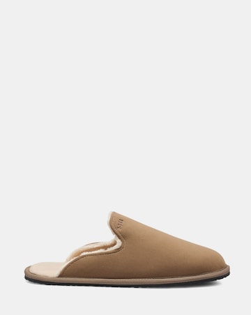 BOSS Lined Muled Slipper - Tan