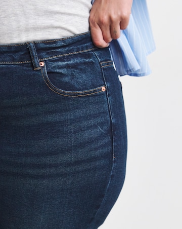 99 1 Indigo Comfort Stretch Slim Straight Jeans