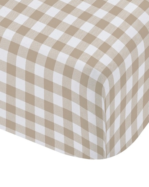 Catherine Lansfield Bamford Gingham Check Fitted Sheet
