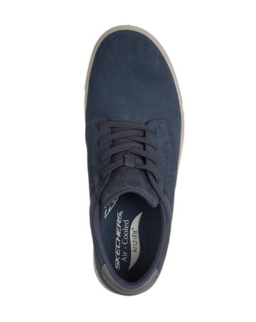 Skechers Arch Fit Solano Shoe - Navy