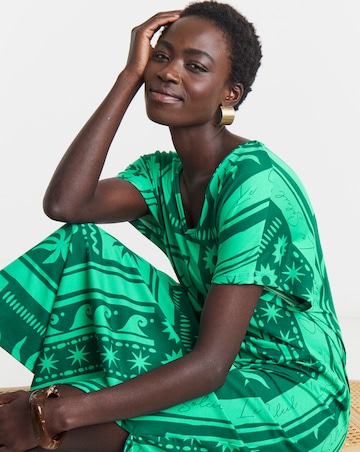 Jersey Midi T-Shirt Dress