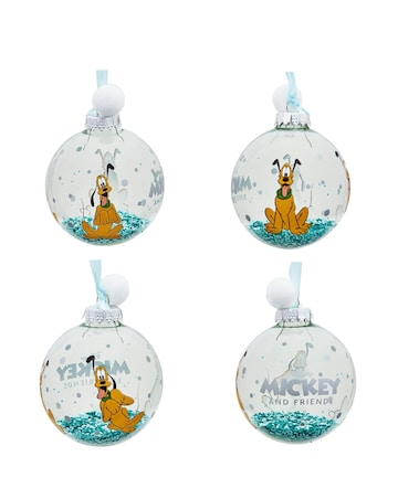 Disney Set of 7 Baubles - Mickey & Friends