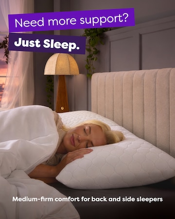 Slumberdown Just Sleep Firm Support Pillow 4 Pack