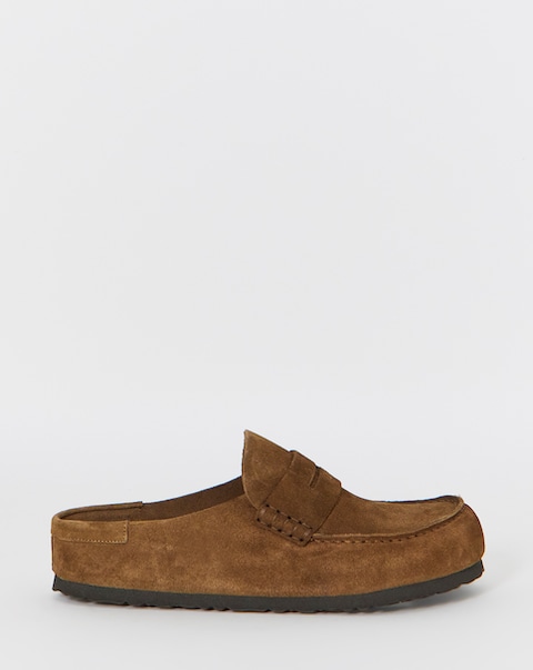 Birkenstock Classic Suede Naples Loafers - Carafe