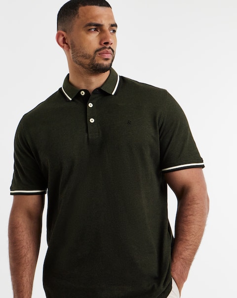 Jack & Jones Paulos Polo - Forest Green