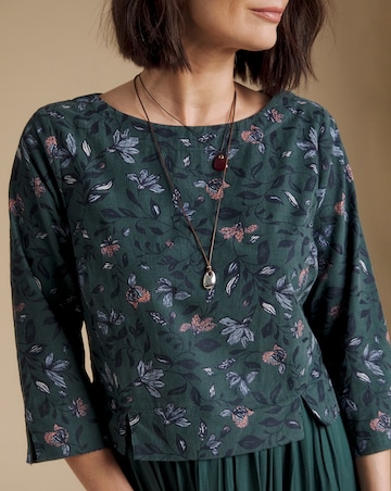Julipa Petite Printed Cord Midi Dress