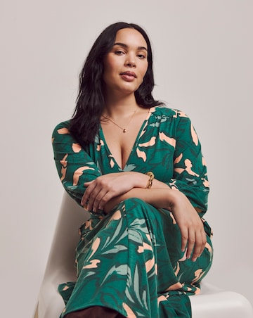 Julipa Printed Jersey Midi Dress