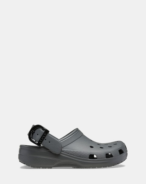 Crocs Carbon Classic Enamel Buckle Clog - Standard Fit