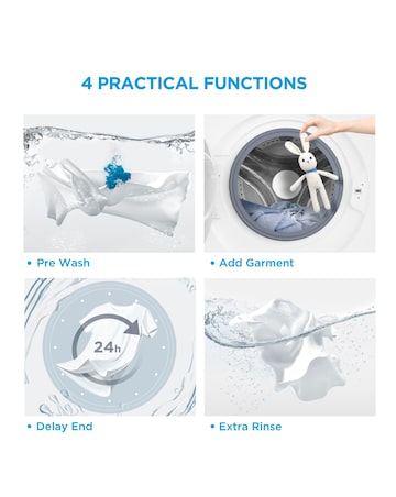Midea 10kg Washer Dryer - White