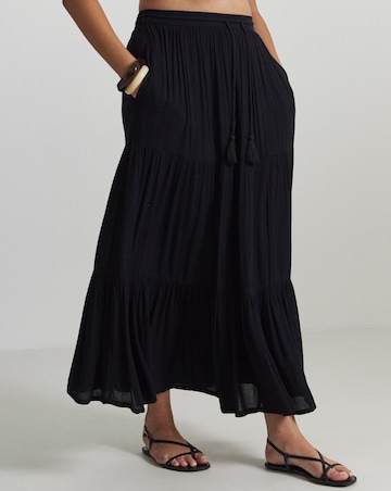Beach To Beach Tiered Beach Skirt
