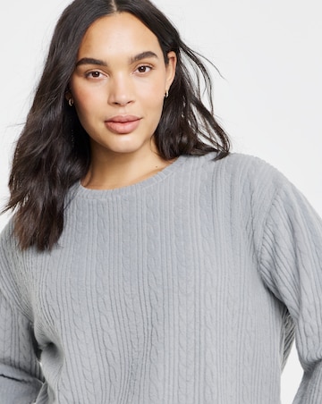 Pretty Secrets Cable Textured Lounge Set