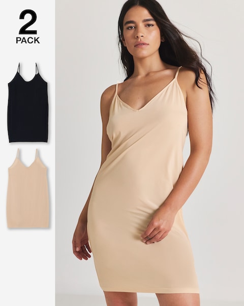 Pretty Secrets 2 Pack Midi Full Slips