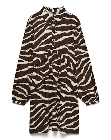 Vero Moda Maddie Zebra Print Short Dress