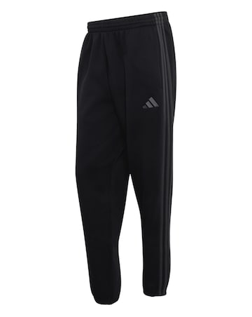 adidas 3 Stripes Fleece Cuffed Joggers