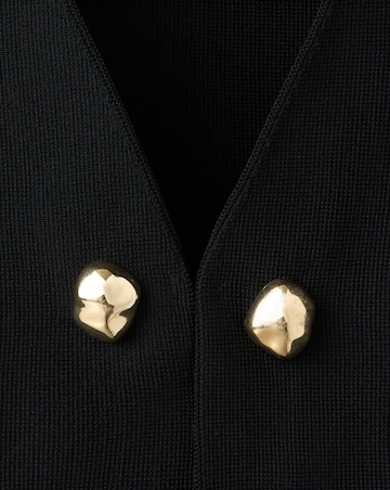 Mango Knitted Jacket With Jewel Buttons