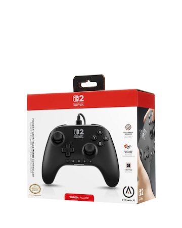 PowerA Advantage Wired Controller for Nintendo Switch 2 - Black
