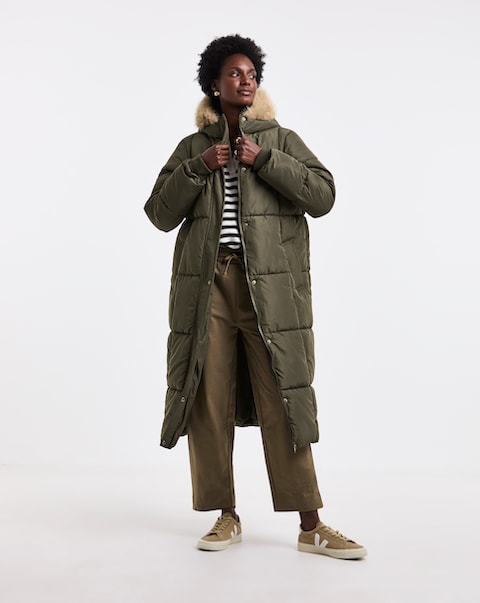 New In - Longline Padded Coat