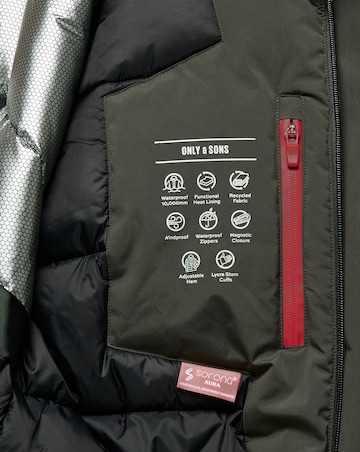 Only & Sons Nate Technical Jacket - Grey