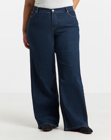 Indigo 24/7 Wide Leg Jeans