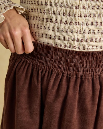 Joules Cord Tiered Skirt