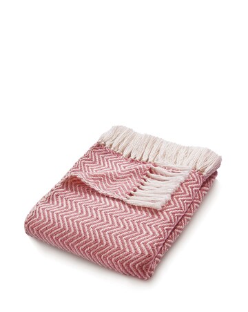 Woven Herringbone Indoor/Outdoor Throw