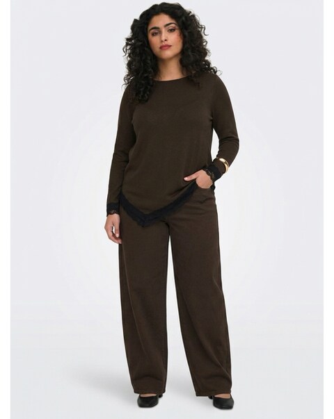 ONLY ASSYMETRIC LACE TOP