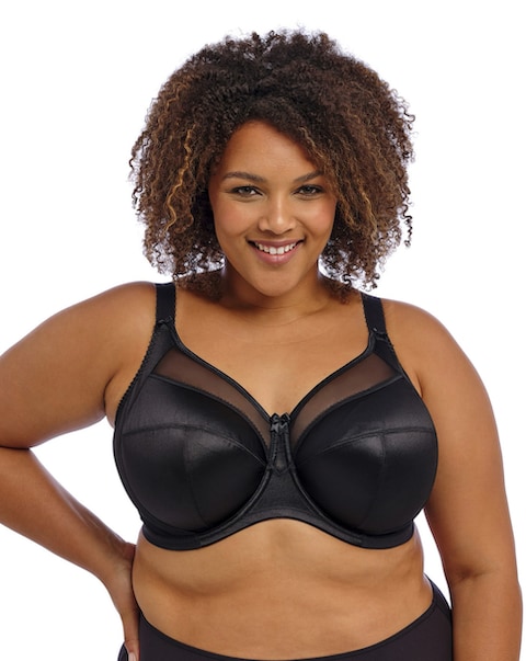 Goddess Keira Full Cup Wired Bra Black