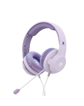 HORI Wired Gaming Headset for Nintendo Switch 2 - Lavender