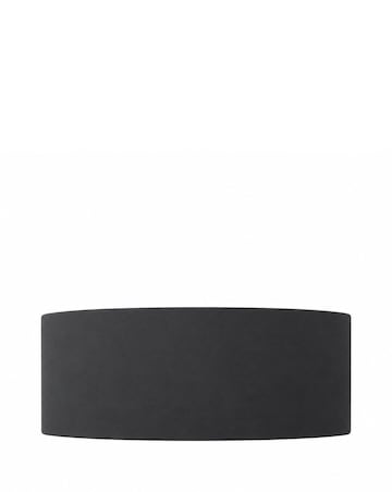ValueLights Vincent Dark Navy Curved Flush Wall Light