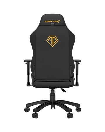 Anda seaT Phantom 3 Premium Large Office Gaming Chair - Black (Golden logo)