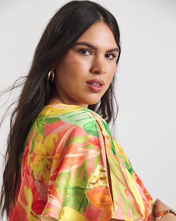 Joanna Hope Split Sleeve Maxi Dress