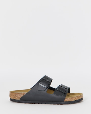 Birkenstock Classic Smooth Leather Arizona Sandals - Black