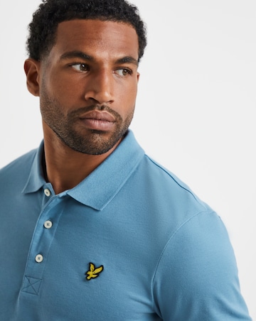 Lyle & Scott Classic Short Sleeve Polo Shirt - Blue