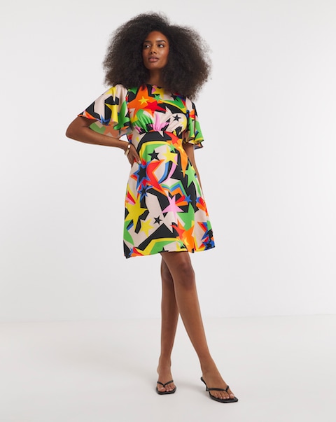 Twisted Wunder Ziggy Star Mini Dress