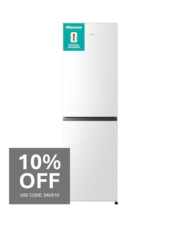 Hisense RB327N4BWE 50/50 Frost Free Fridge Freezer - E Rated