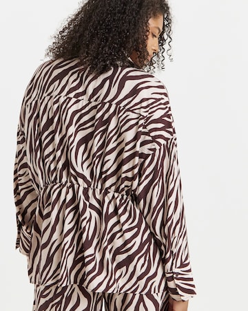 Simply Be Corset Seam Co-Ord Shirt