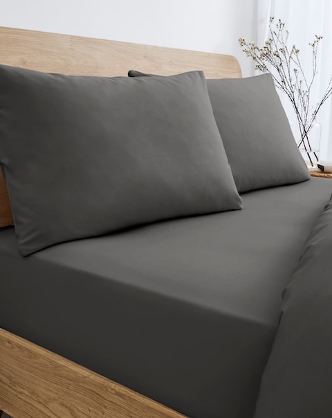 New In - Pure Cotton 200TC 38cm Deep Fitted Sheet