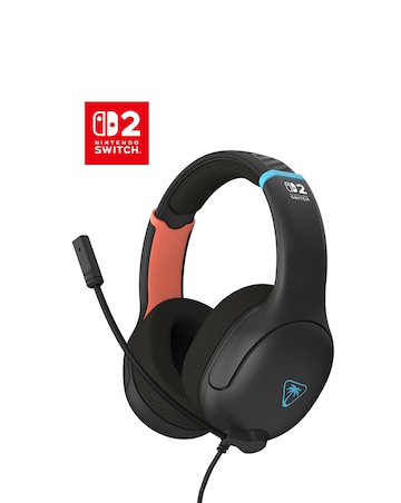 Turtle Beach Airlite Fit Wired Headset Nintendo Switch 2 - Charcoal Black