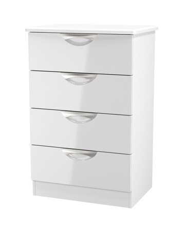 Haydn Ready Assembled 4 Drawer Midi Chest - Kids