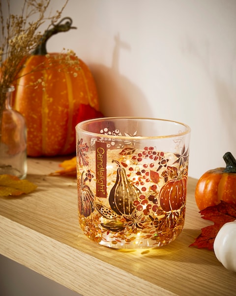 New In - Spiced Pumpkin LED Candle