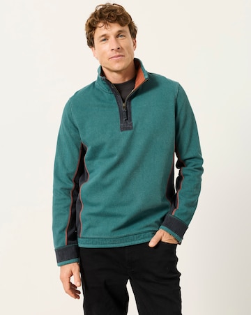 FatFace Airlie Plain Sweatshirt - Dark Teal